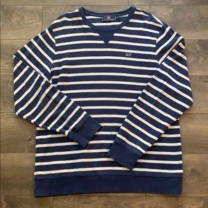 Vineyard Vines Men’s Striped Crewneck